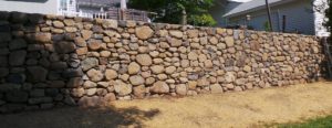 Stone Boulder Wall Builder in Orange, CT