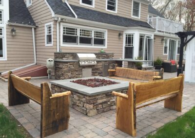 Outdoor Firepit, Fireplace in Orange, CT
